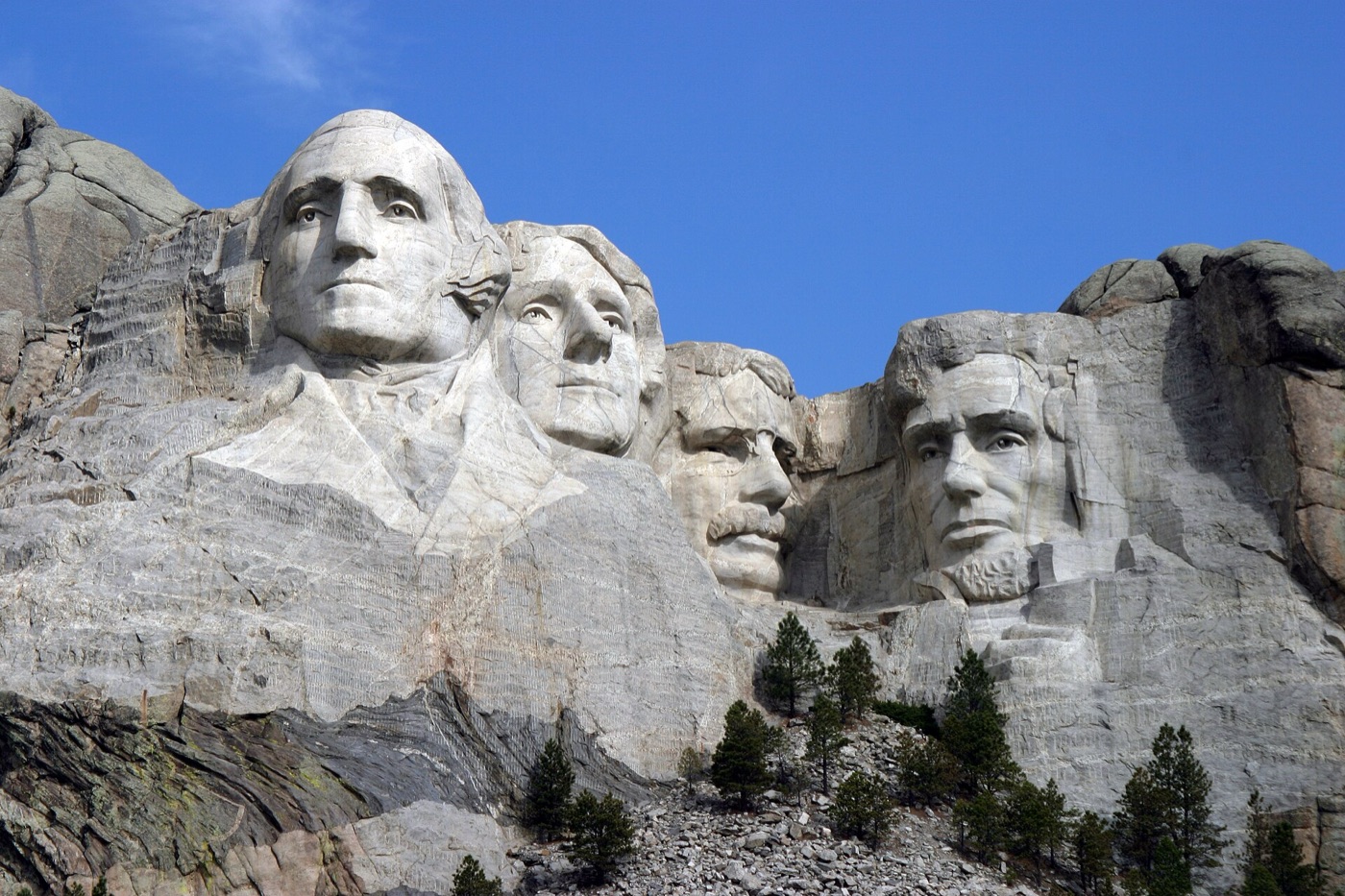 Mount Rushmore National Memorial in the Black Hills